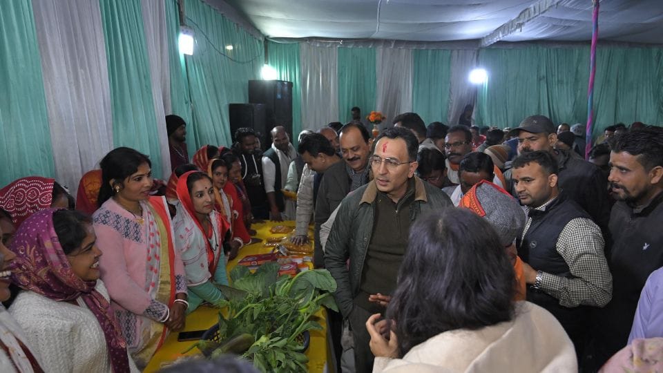 Seven villages of Pilibhit were selected in Dharti Aaba Tribal Village Utkarsh Abhiyan