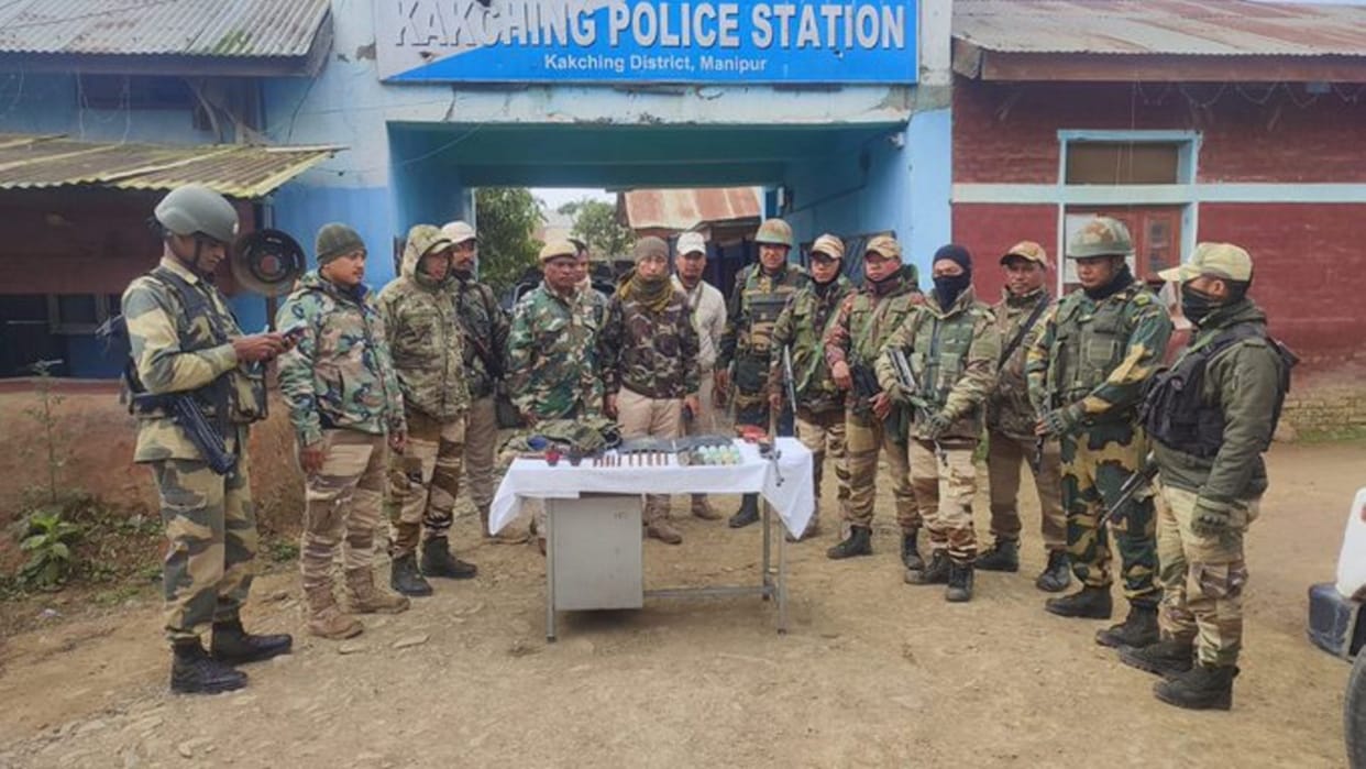 Security forces action in Manipur: Three militants arrested, 12 acres of illegal opium cultivation destroyed