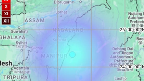 Myanmar earthquake Updates Richter Scale Magnitude National Center for Seismology Burma Bhukamp news in hindi