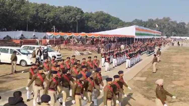 Police And Ncc Cadets Full Dress Rehearsal Of Republic Day In Chandigarh See Video – Amar Ujala Hindi News Live