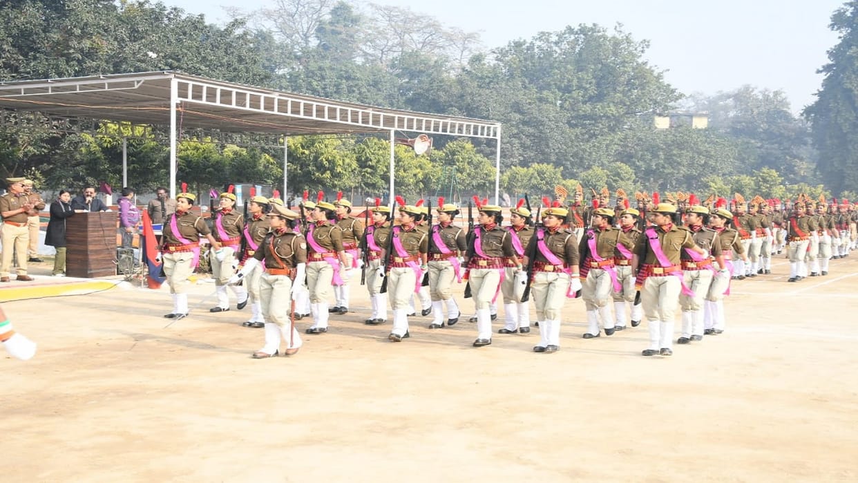 Full dress rehearsal done for Republic Day parade in Lakhimpur kheri