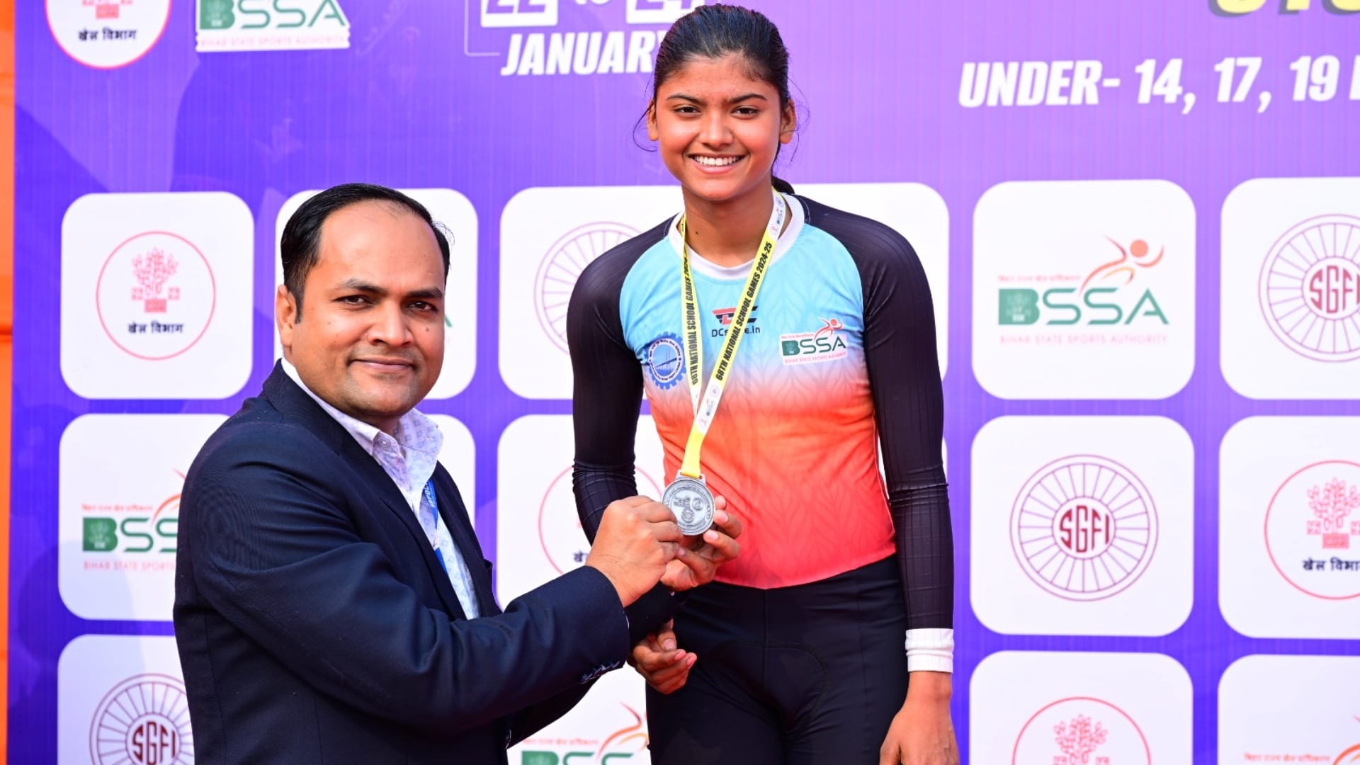 Patna News: Bihar's historic performance in National School Cycling Championship, won seven medals