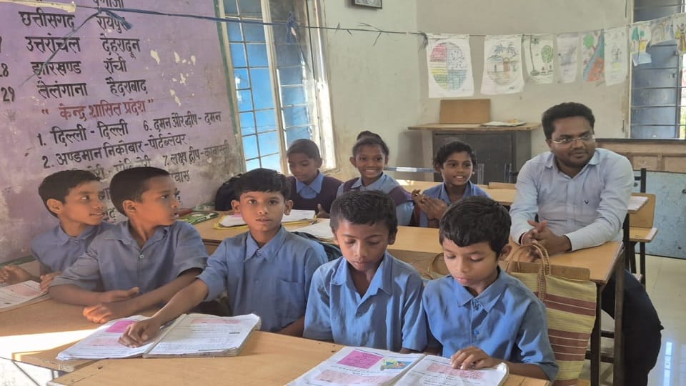 CEO impressed by the talent of children and efforts of teachers demand for vegetable seeds and water purifier