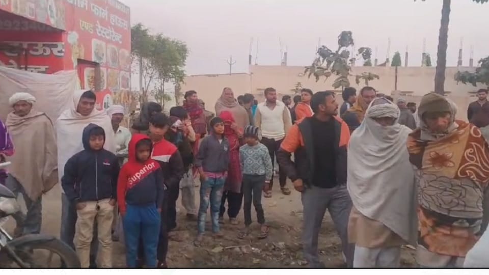 Baghpat: Farmer shot dead in packed market... People said in terror - We did not see anything
