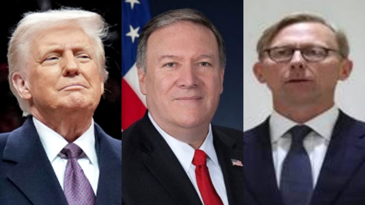 US Donald Trump Revokes Mike Pompeo protection Iran Aid Brian Hook also effected