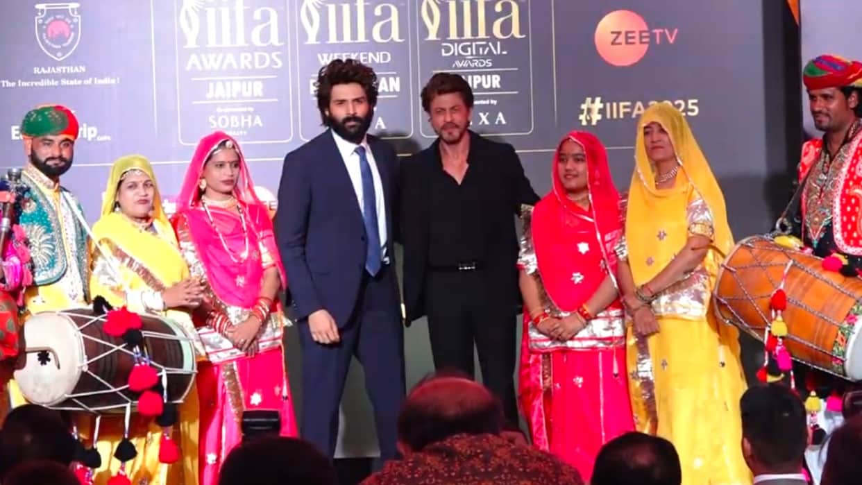 IIFA Awards 2025 25th IIFA Awards will be held in Jaipur Shahrukh Khan and Kartik aaryan will host