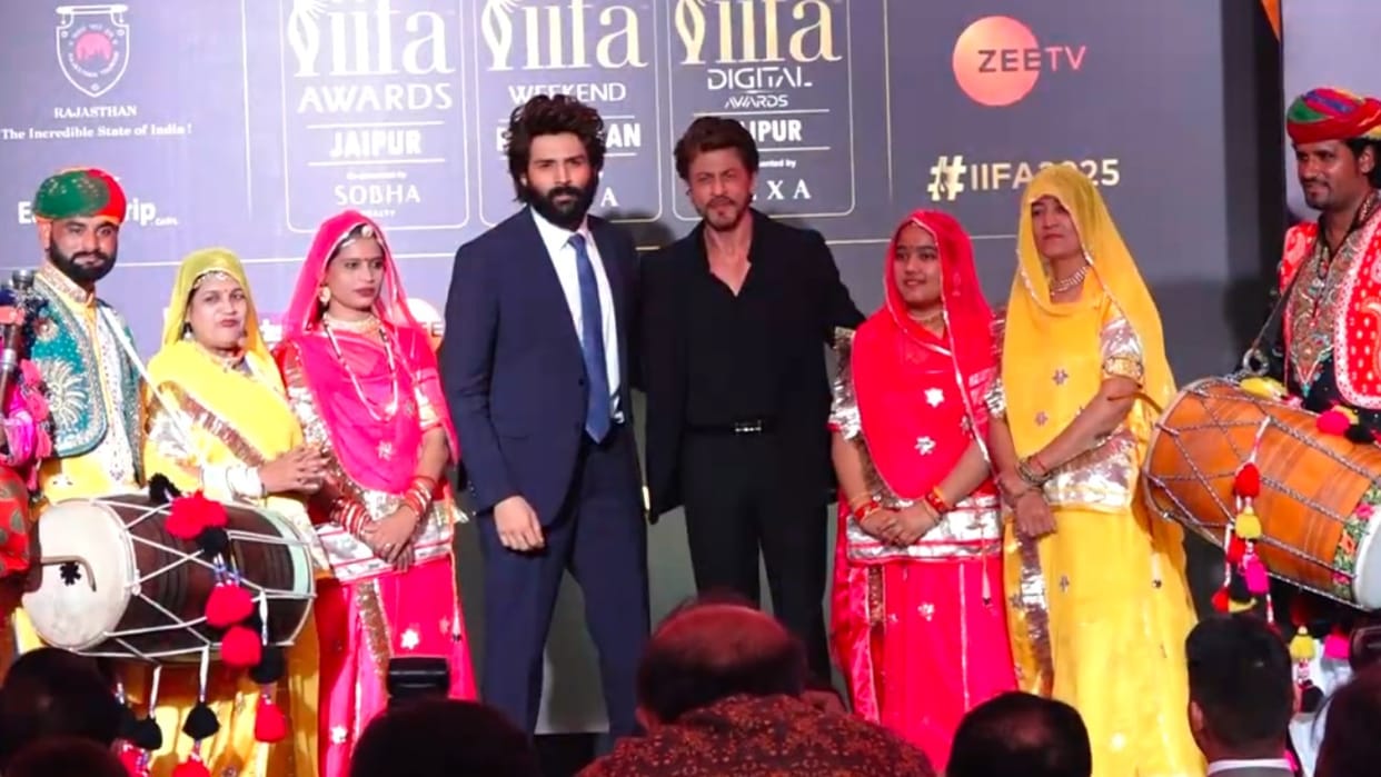 IIFA Awards 2025 25th IIFA Awards will be held in Jaipur Shahrukh Khan and Kartik aaryan will host