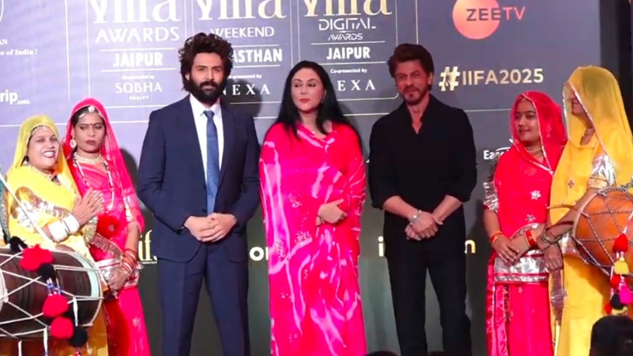 IIFA Awards 2025 25th IIFA Awards will be held in Jaipur Shahrukh Khan and Kartik aaryan will host