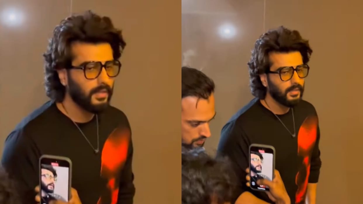 Arjun Kapoor got angry at the screening of Sky Force said this to paparazzi video viral on Social Media