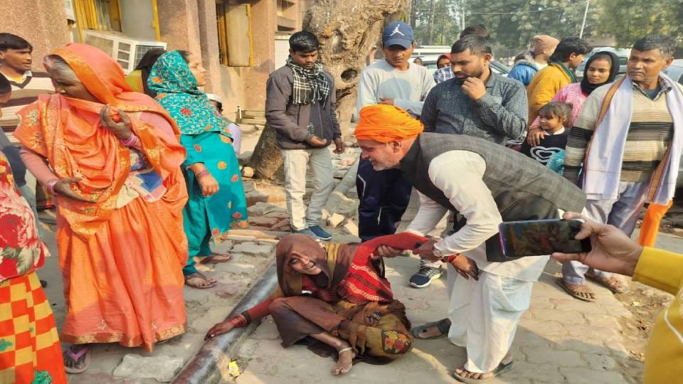 young man was beaten to death in Bahraich his son condition is critical police is investigating