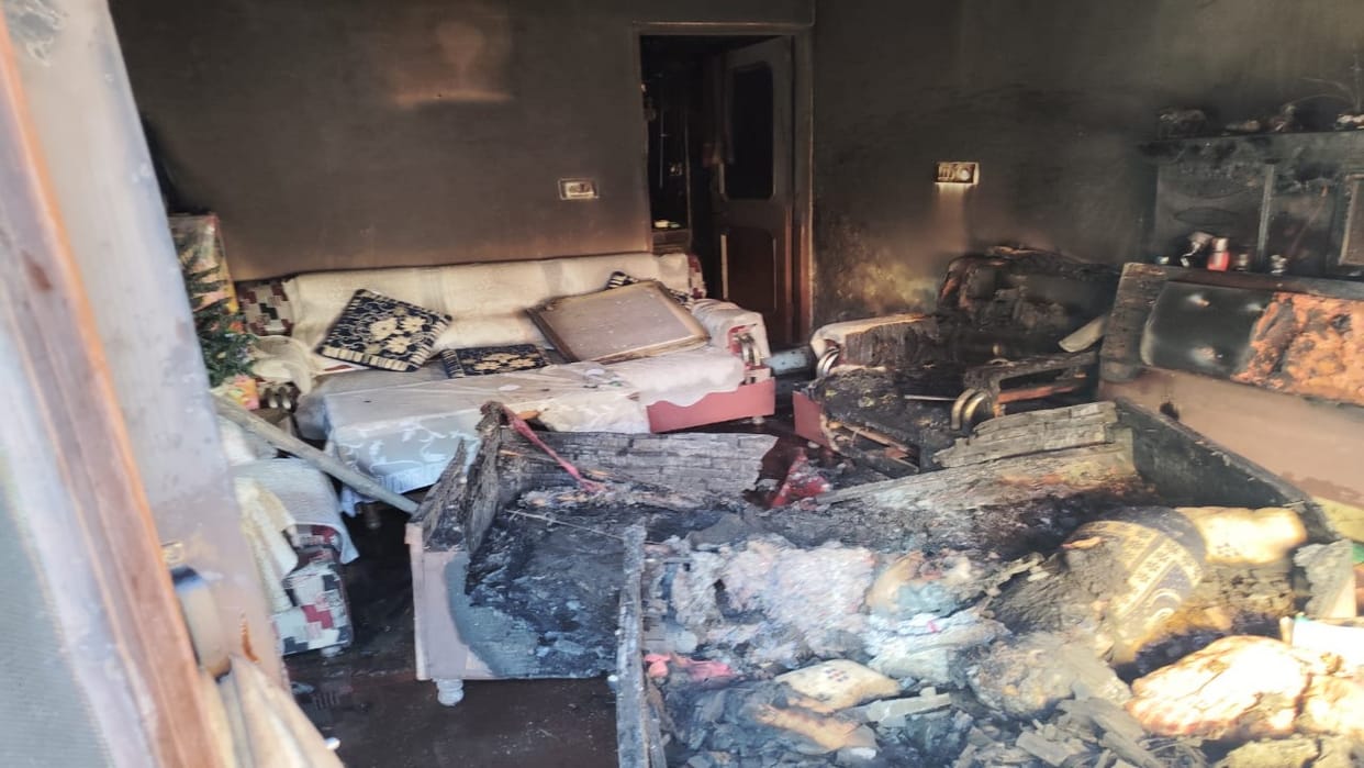person was burnt alive in a house fire in tourist town Manali, people got to know about it in the morning