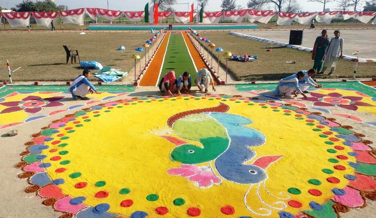 There will be a grand parade on Republic Day