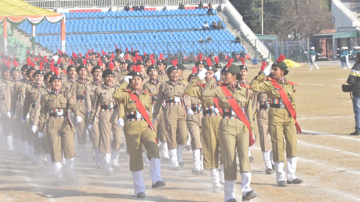 Republic Day: NCC girls will become the parade commander of the contingent Unity of Jammu and Kashmir