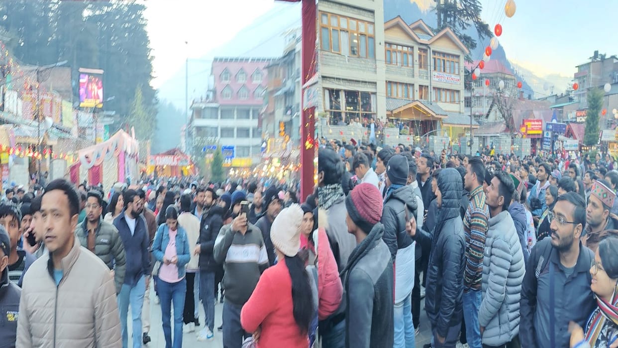Tourists flocked to Himachal on weekends, occupancy in hotels crossed 50 percent