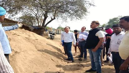 Collector furious over negligence in construction work orders to uproot the damaged lining panel and construct