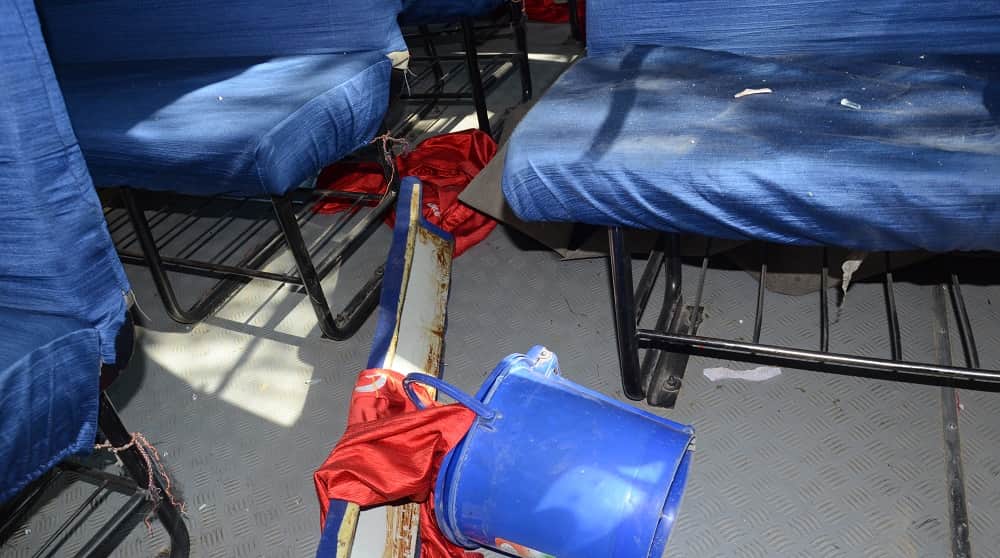 Kanpur Bus Accident injured student Didi was listening to the table suddenly they fell on each other