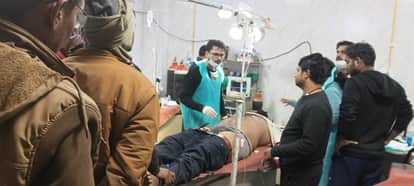 Accountant shot at Morang mine had a quarrel with some youth referred to Kanpur in critical condition