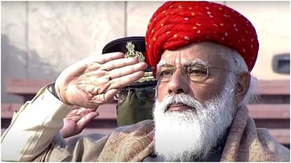 Republic day 2025 PM Modi Unqiue Style Wears From Uttarakhand Rajasthani Traditional Look