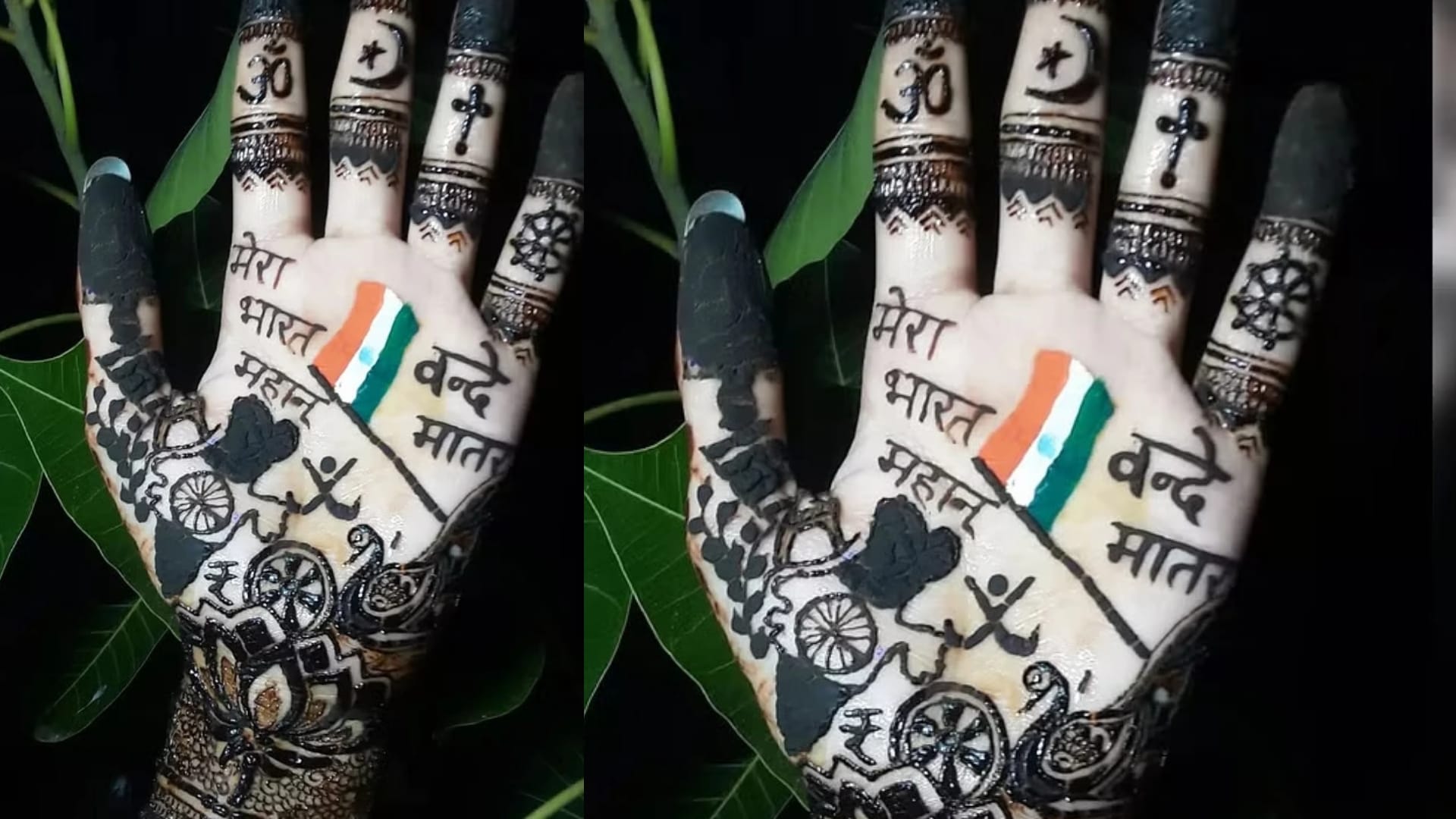 Republic Day 2025 Mehendi Designs gantantra diwas par khubsurat mehndi design