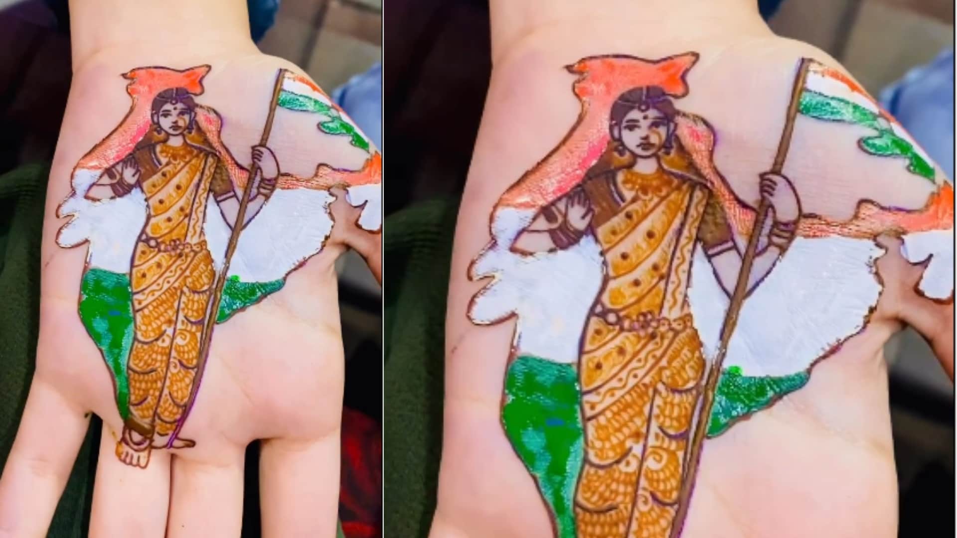 Republic Day 2025 Mehendi Designs gantantra diwas par khubsurat mehndi design