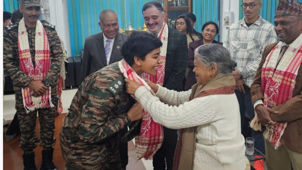 Republic Day Himalaya witnessed indomitable courage tears of unbreakable bond flowed in the lap of Brahmaputra