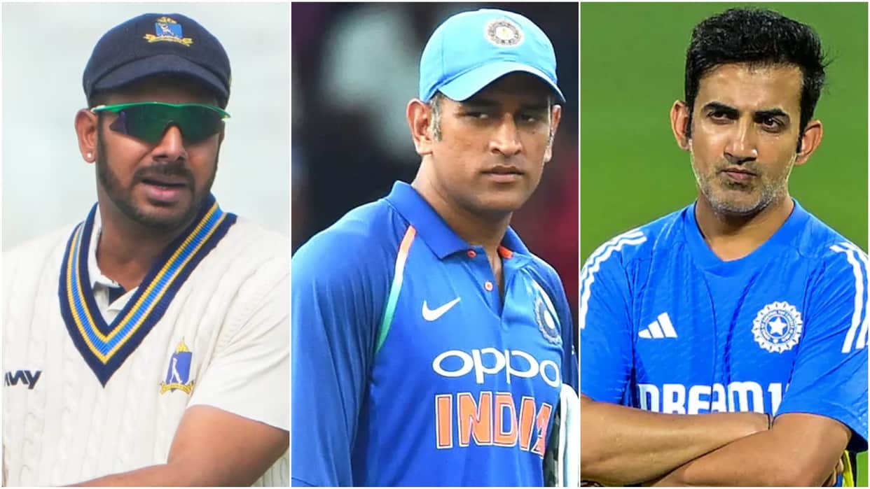 'Rohit-Virat were not scoring runs But I Was Dropped', Manoj Tiwary targets MS Dhoni after Gambhir