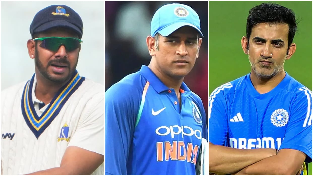 bcci offers mentorship to ms dhoni says reports manoj tiwary reacts know complete details