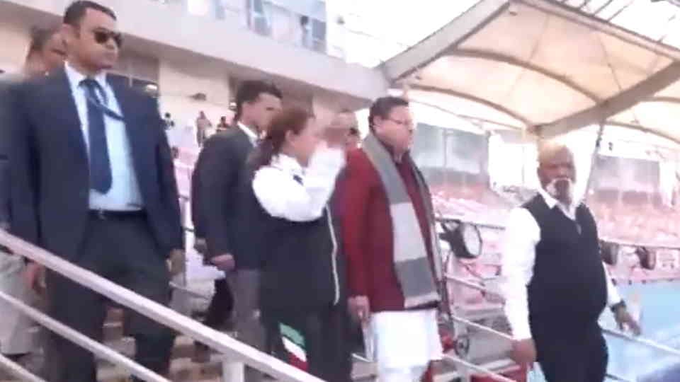 Uttarakhand National Games CM Dhami and Cs took stock of the preparations In sports College