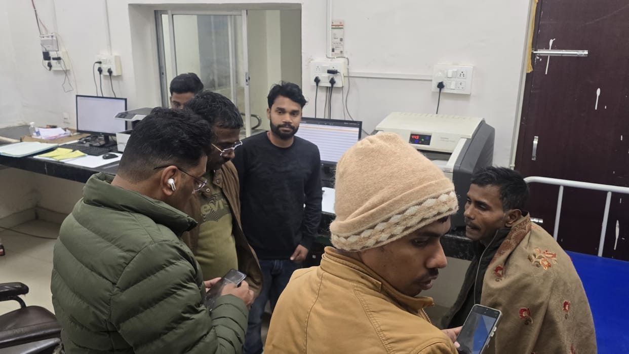 Saharsa Crime: Bike riding criminals shot tempo driver cum businessman, looted 50 thousand rupees