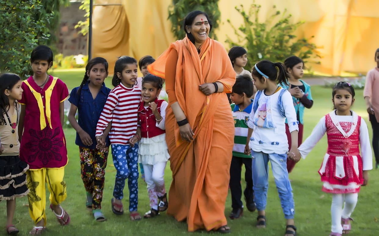 Vrindavan Sadhvi Ritambhara was honored with Padma Bhushan