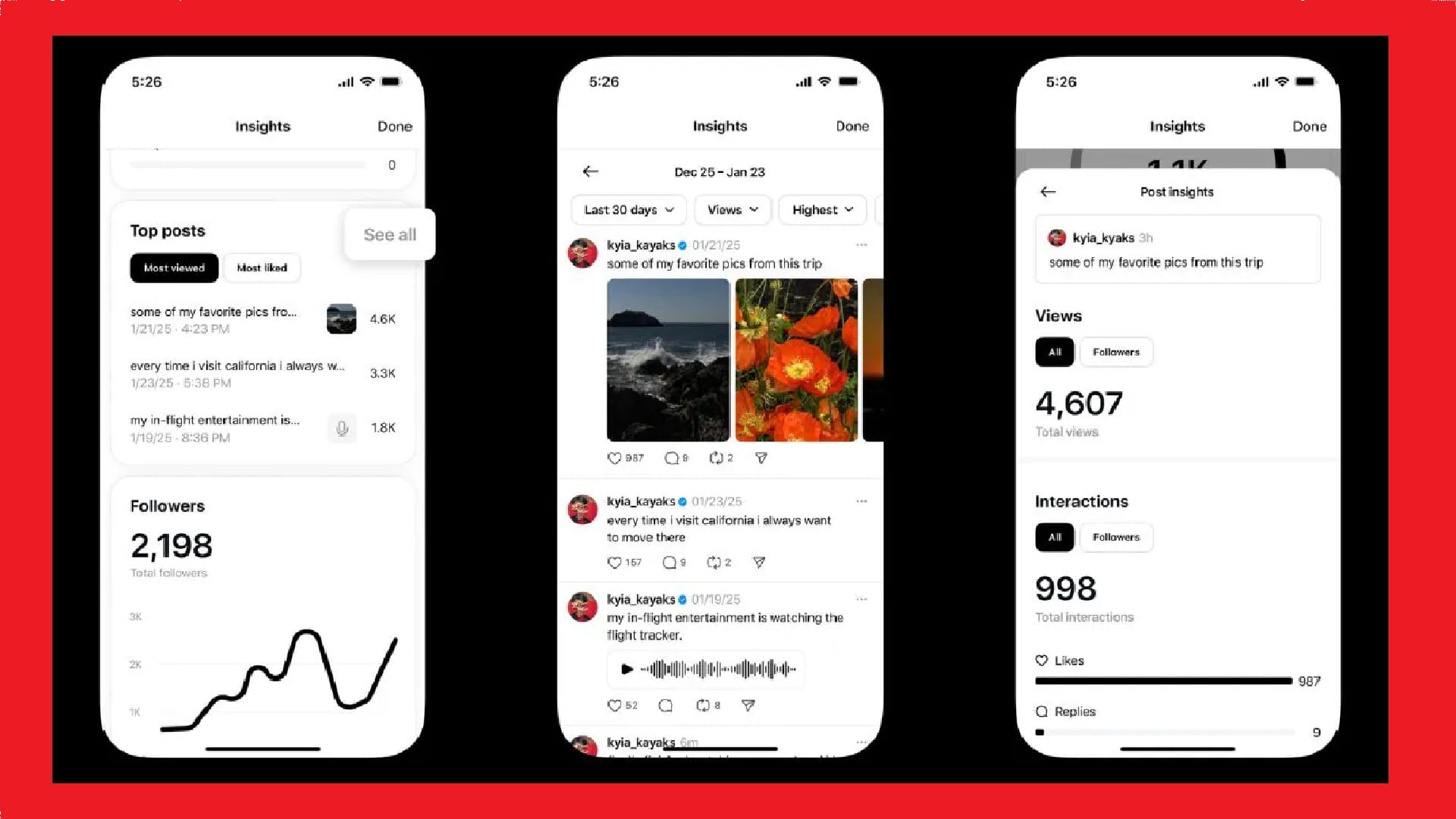 Threads Update Rolling Out Post Insights New Markup Tool and a Scheduling Feature