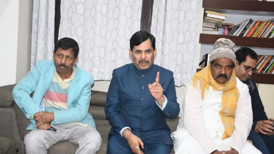 BJP leader Shahnawaz Hussain said that Yogi effect will be visible with Modi guarantee in Delhi Assembly elect