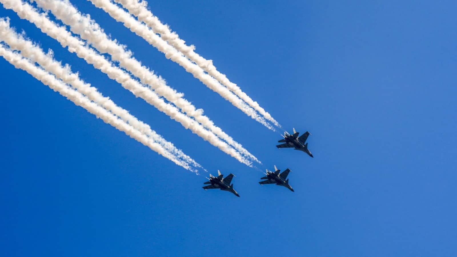 Air Force shows strength in flypast on occasion of Republic Day see Photos