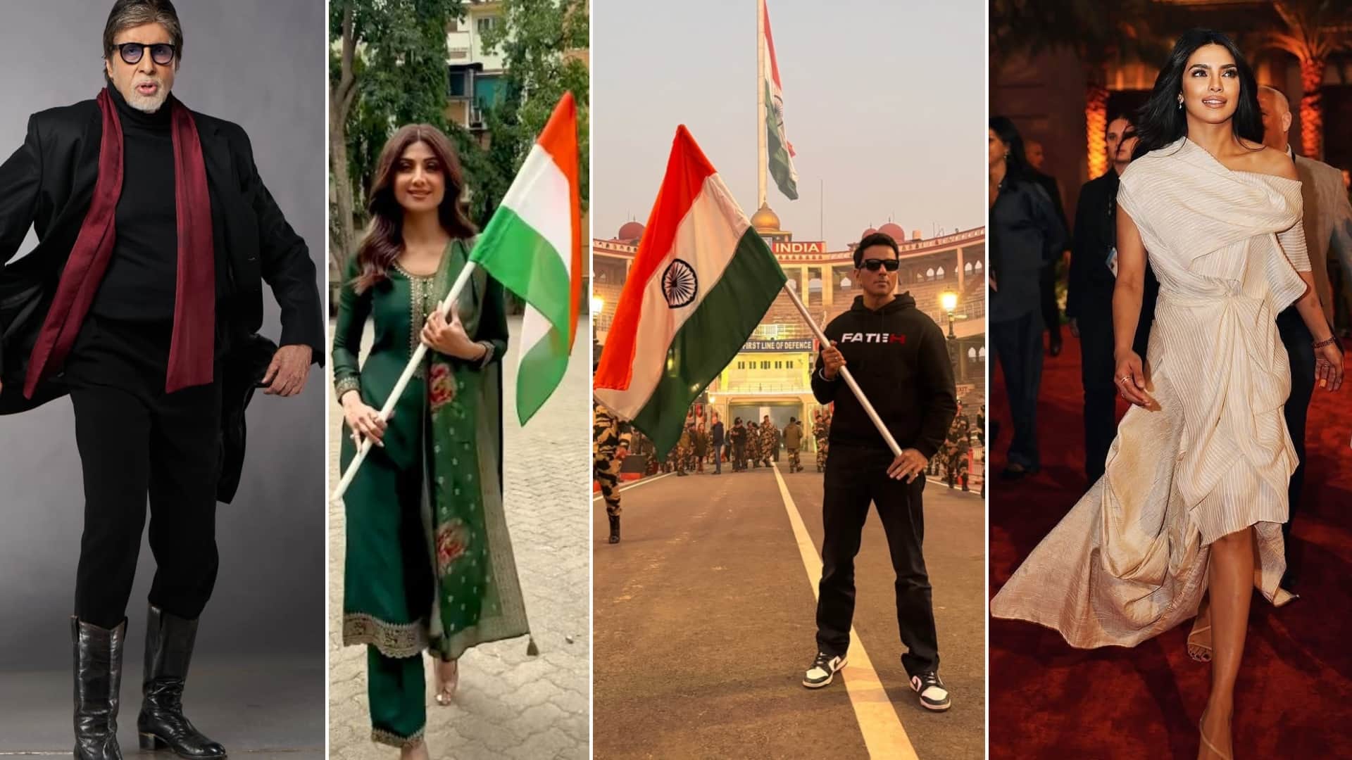 Bollywood Celebrities 76th Repblic Day 2025 Wishes social media Amitabh Bachchan Priyanka Chopra Akshay Kumar