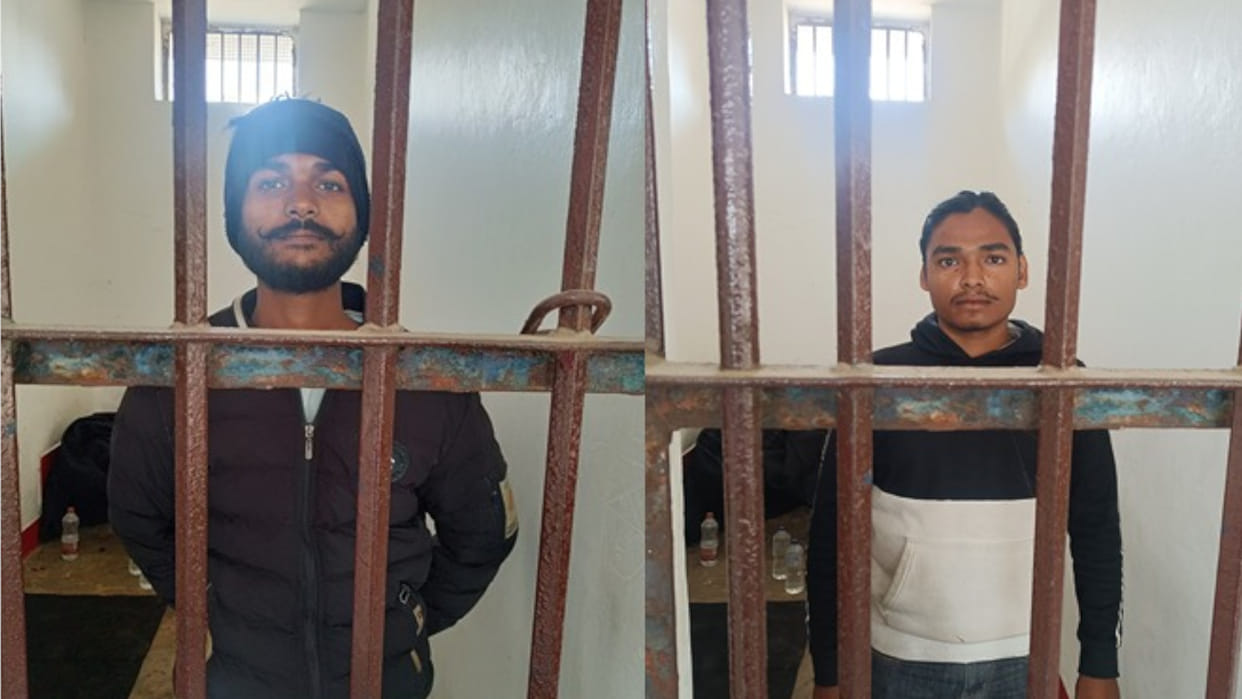 In Gorakhpur, Firing after slapping a woman, two criminals caught with pistol