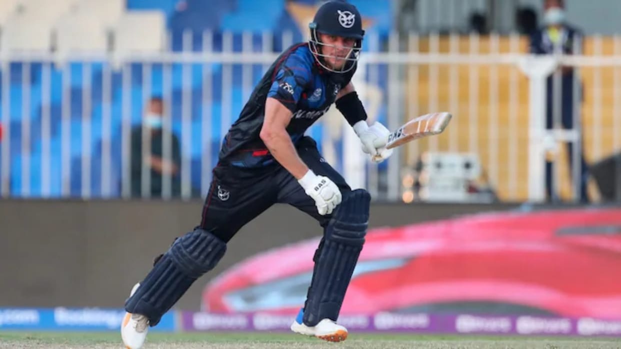 Namibia captain Gehrard Erasmus was crowned ICC MenAssociate Cricketer of the Year following his performance