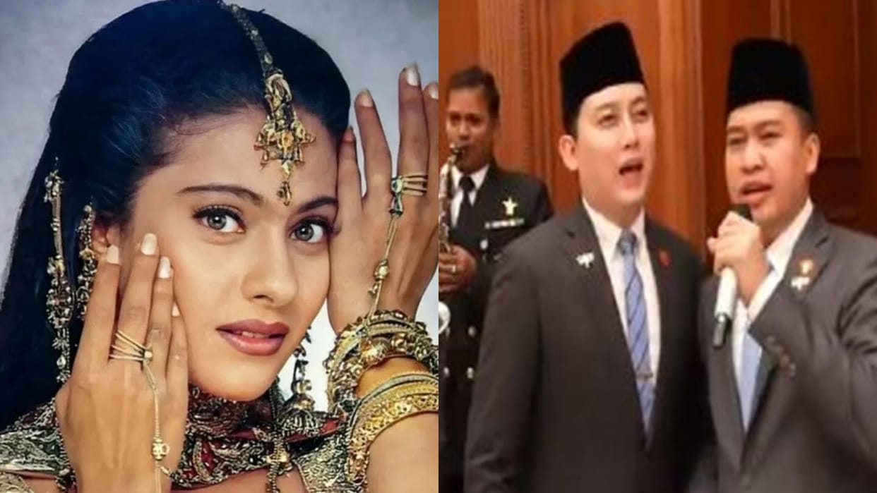 Kajol Reaction on Indonesian delegation singing Kuch Kuch Hota Hai at President banquet