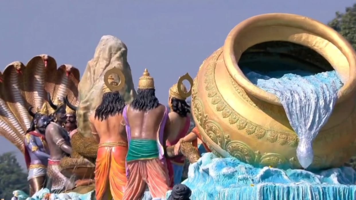 Republic Day 2025: Tableau of Mahakumbh on kartavya Path.