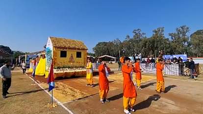 Republic Day 2025 Uttarakhand Governor salutes parade in at Dehradun several Tableau taken out