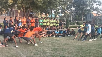 Kabaddi Raiders Tanmay and Anurag led Arts Faculty team victory sports news