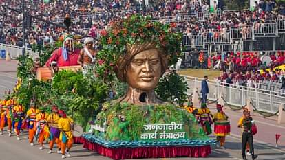 Republic Day Parade: देश की सैन्य शक्ति और समृद्धि की झलक, कर्तव्य पथ पर दिखा विकसित भारत के संकल्प का नजारा Republic Day Parade A glimpse of the country military power and prosperity tableau news in hindi