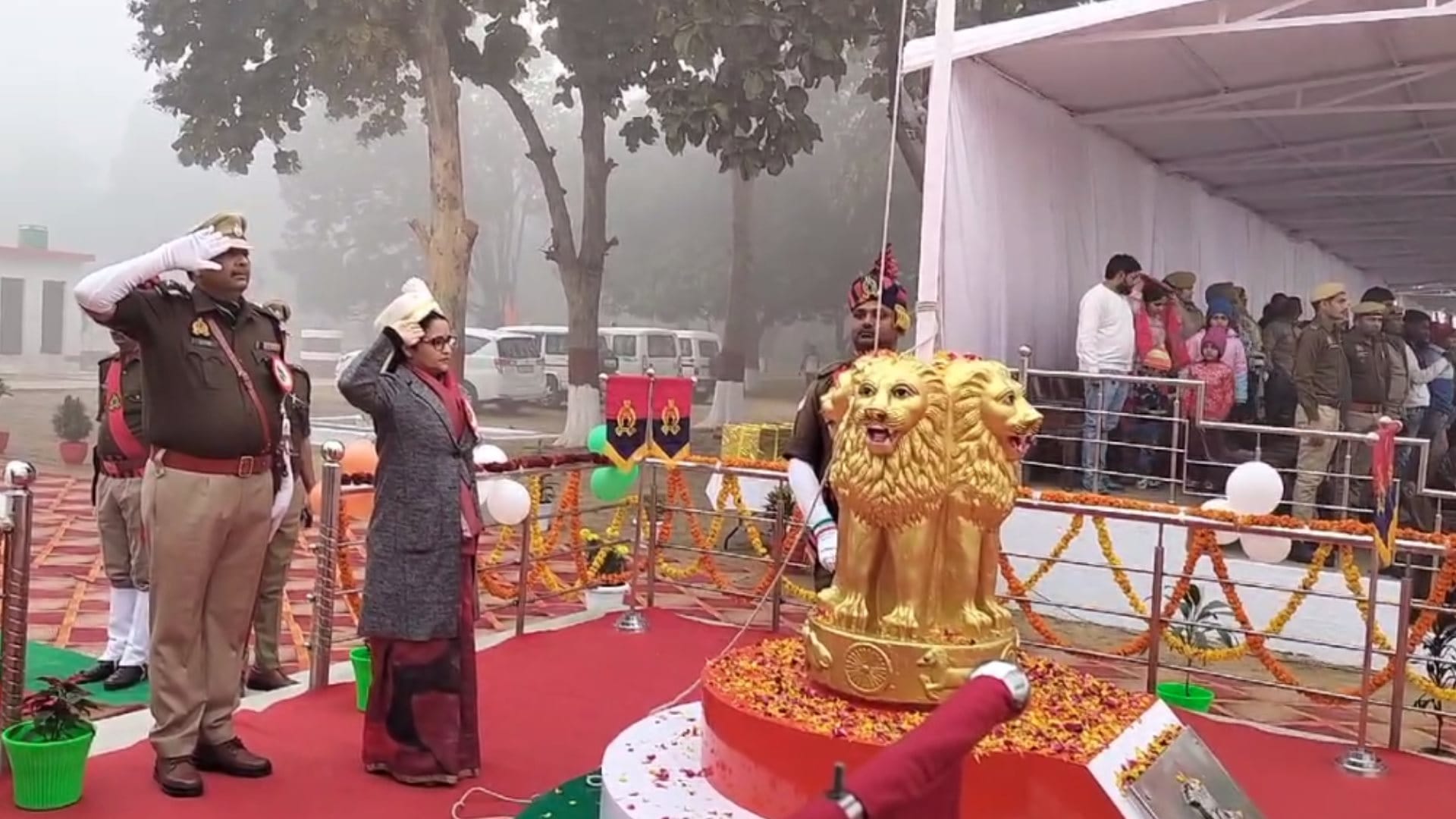 76th Republic Day Celebration in Uttar Pradesh.