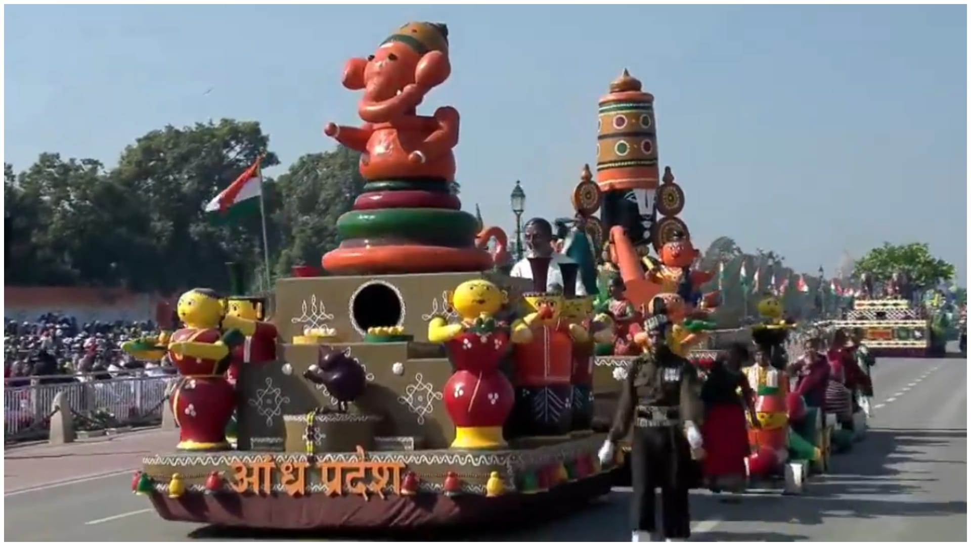 Republic Day Parade A glimpse of the country military power and prosperity tableau news in hindi