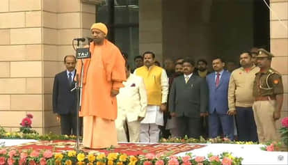 Republic Day Celebration: CM Yogi and Governor congratulated, program will start after some time; Tableau will