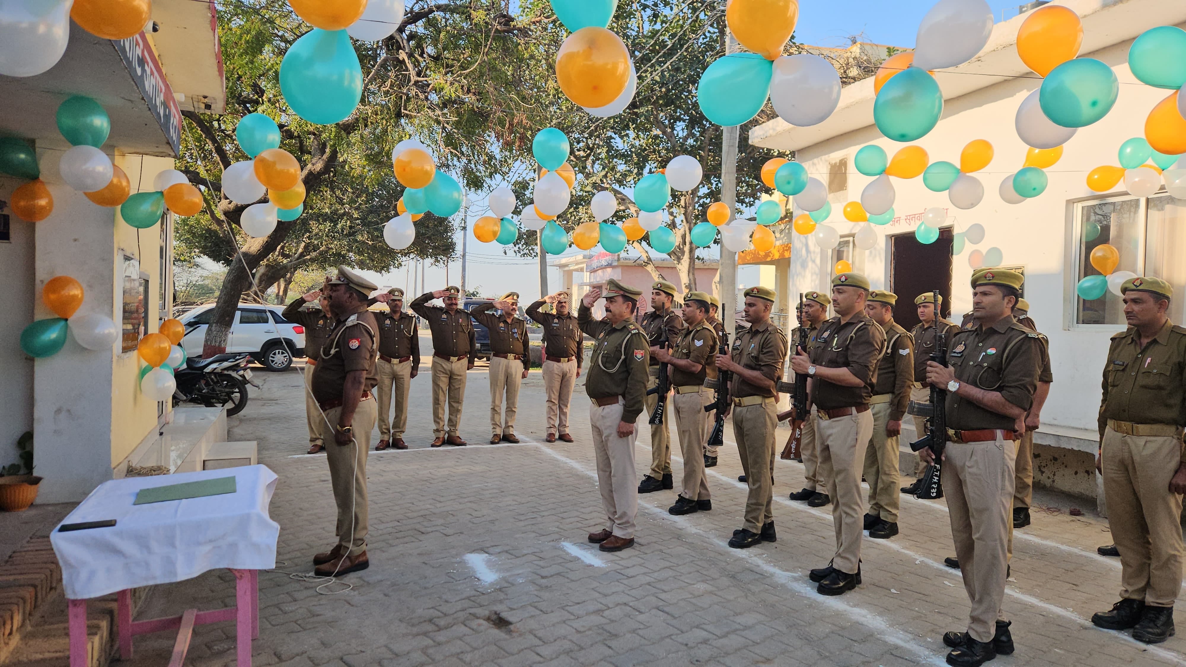 A grand celebration was organized on Republic Day 2025
