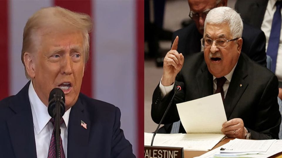Gaza War UNRWA East Europe Headquarter Palastine President slams Trump over jordan egypt advisory