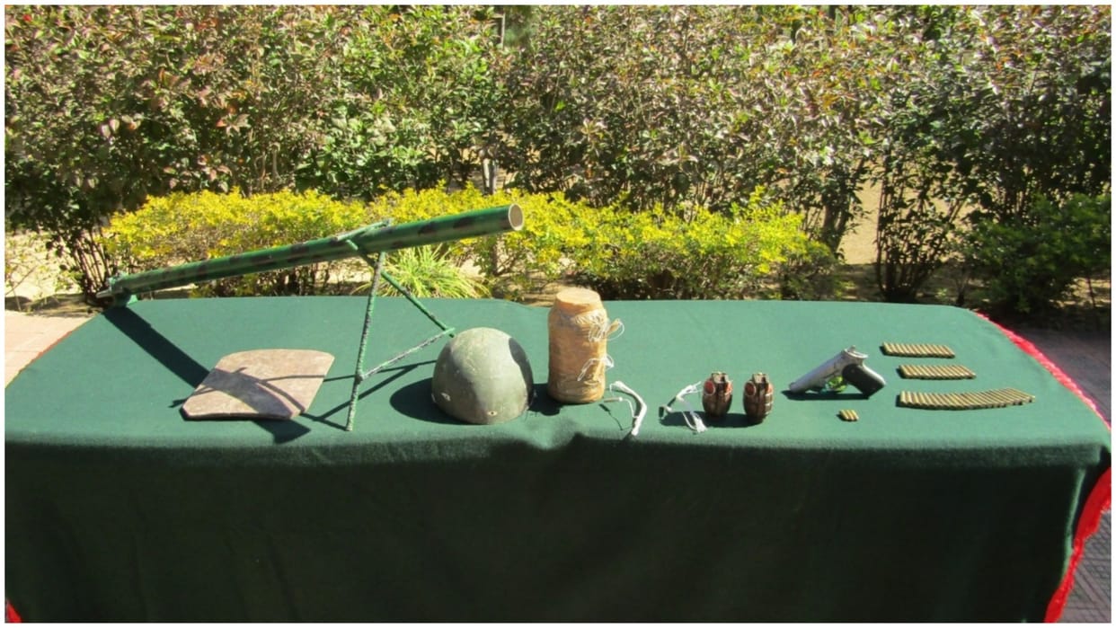 Manipur Huge quantity of arms ammunition recovered in joint operation of Indian Army militants arrested