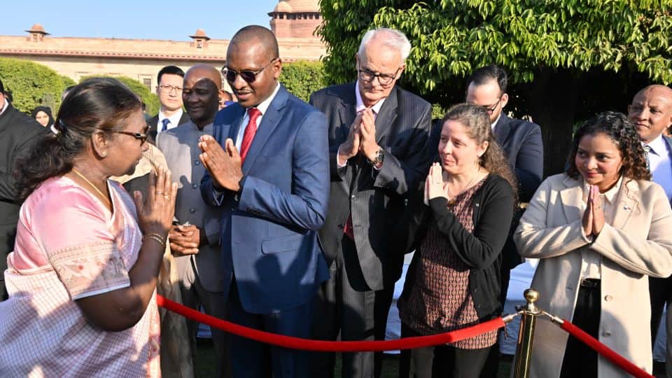 President Droupadi Murmu hosts at Home Ceremony with Cuisines from southern India