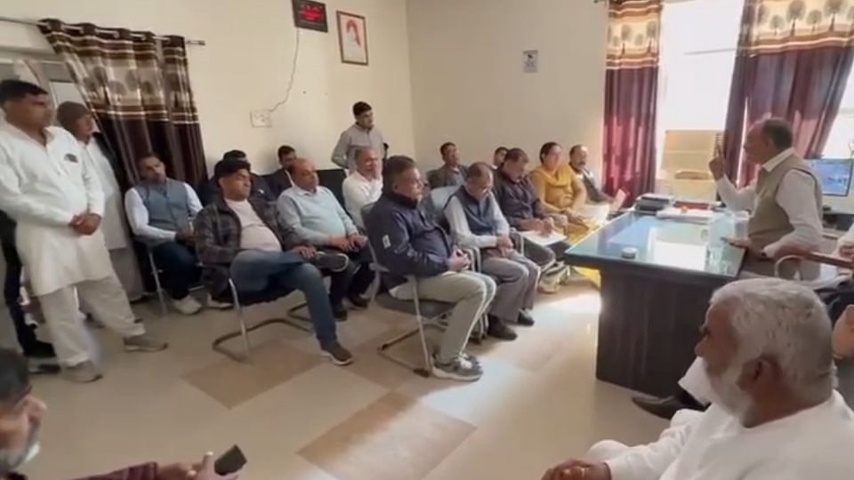 Badhra MLA Umed Patuwas lashes out at officials