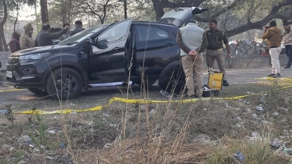 body of a young man was found in a car at Talanagri